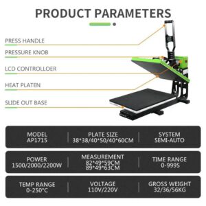 เครื่องรีดร้อนขนาดใหญ่ ขนาด 40*50 นิ้ว